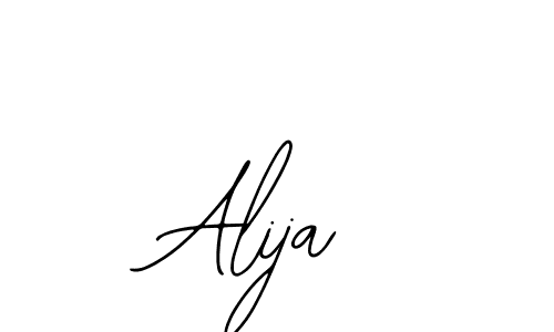 You should practise on your own different ways (Bearetta-2O07w) to write your name (Alija) in signature. don't let someone else do it for you. Alija signature style 12 images and pictures png