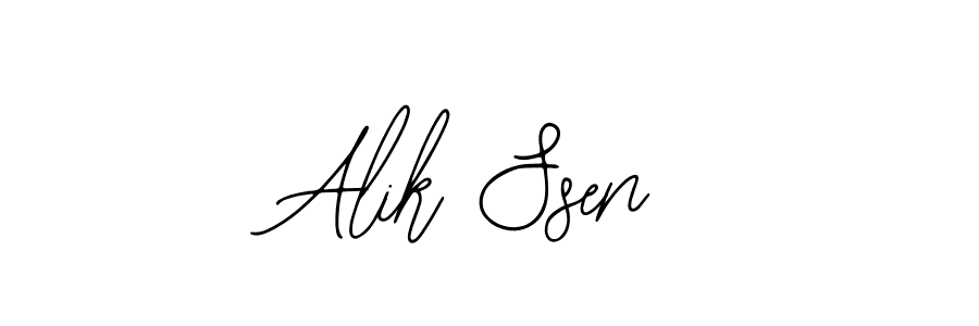 It looks lik you need a new signature style for name Alik Ssen. Design unique handwritten (Bearetta-2O07w) signature with our free signature maker in just a few clicks. Alik Ssen signature style 12 images and pictures png