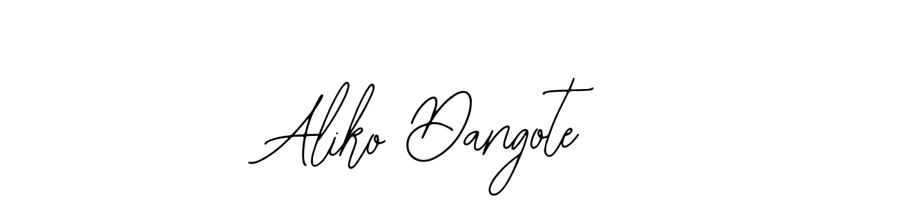 Also You can easily find your signature by using the search form. We will create Aliko Dangote name handwritten signature images for you free of cost using Bearetta-2O07w sign style. Aliko Dangote signature style 12 images and pictures png