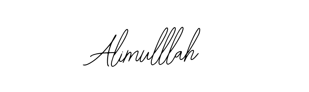 You should practise on your own different ways (Bearetta-2O07w) to write your name (Alimulllah) in signature. don't let someone else do it for you. Alimulllah signature style 12 images and pictures png