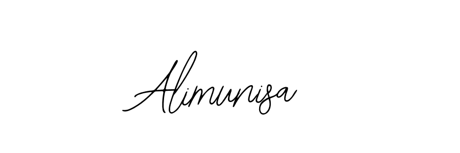 It looks lik you need a new signature style for name Alimunisa. Design unique handwritten (Bearetta-2O07w) signature with our free signature maker in just a few clicks. Alimunisa signature style 12 images and pictures png