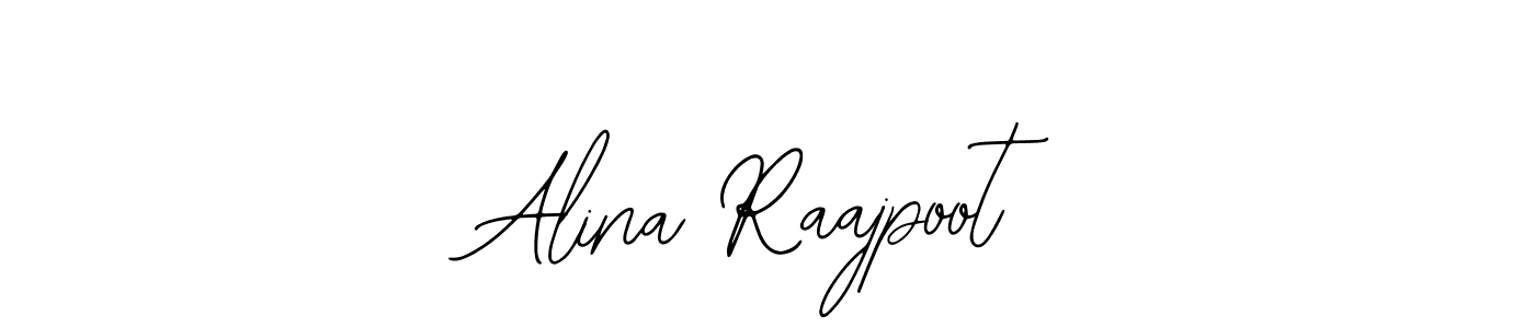 How to make Alina Raajpoot signature? Bearetta-2O07w is a professional autograph style. Create handwritten signature for Alina Raajpoot name. Alina Raajpoot signature style 12 images and pictures png