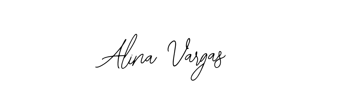 Similarly Bearetta-2O07w is the best handwritten signature design. Signature creator online .You can use it as an online autograph creator for name Alina Vargas. Alina Vargas signature style 12 images and pictures png