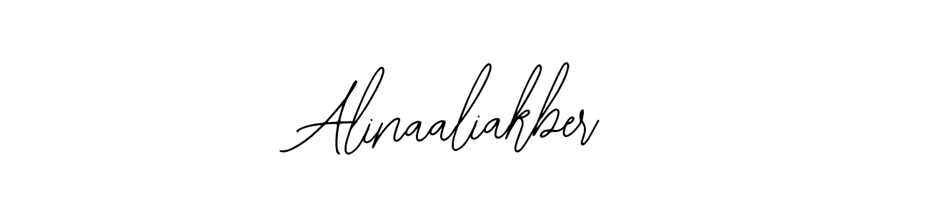 Also You can easily find your signature by using the search form. We will create Alinaaliakber name handwritten signature images for you free of cost using Bearetta-2O07w sign style. Alinaaliakber signature style 12 images and pictures png
