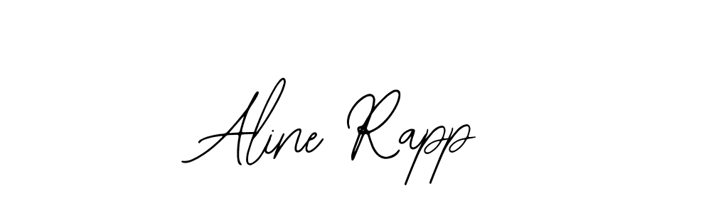 Make a short Aline Rapp signature style. Manage your documents anywhere anytime using Bearetta-2O07w. Create and add eSignatures, submit forms, share and send files easily. Aline Rapp signature style 12 images and pictures png
