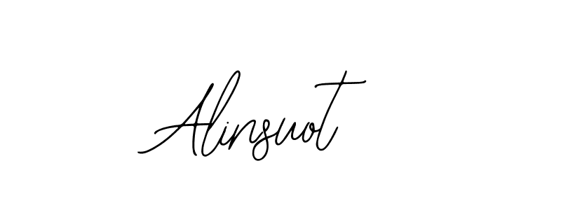 Alinsuot stylish signature style. Best Handwritten Sign (Bearetta-2O07w) for my name. Handwritten Signature Collection Ideas for my name Alinsuot. Alinsuot signature style 12 images and pictures png