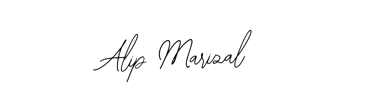 How to make Alip Marizal signature? Bearetta-2O07w is a professional autograph style. Create handwritten signature for Alip Marizal name. Alip Marizal signature style 12 images and pictures png