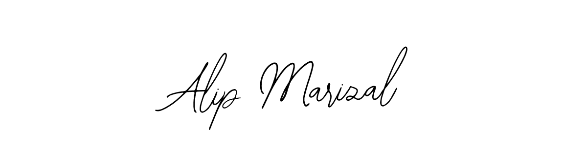 Bearetta-2O07w is a professional signature style that is perfect for those who want to add a touch of class to their signature. It is also a great choice for those who want to make their signature more unique. Get Alip Marizal name to fancy signature for free. Alip Marizal signature style 12 images and pictures png