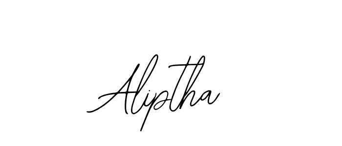 Aliptha stylish signature style. Best Handwritten Sign (Bearetta-2O07w) for my name. Handwritten Signature Collection Ideas for my name Aliptha. Aliptha signature style 12 images and pictures png