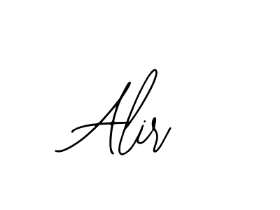 Also we have Alir name is the best signature style. Create professional handwritten signature collection using Bearetta-2O07w autograph style. Alir signature style 12 images and pictures png