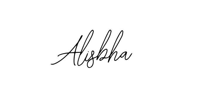 How to make Alisbha name signature. Use Bearetta-2O07w style for creating short signs online. This is the latest handwritten sign. Alisbha signature style 12 images and pictures png