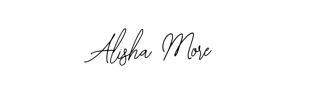 See photos of Alisha More official signature by Spectra . Check more albums & portfolios. Read reviews & check more about Bearetta-2O07w font. Alisha More signature style 12 images and pictures png