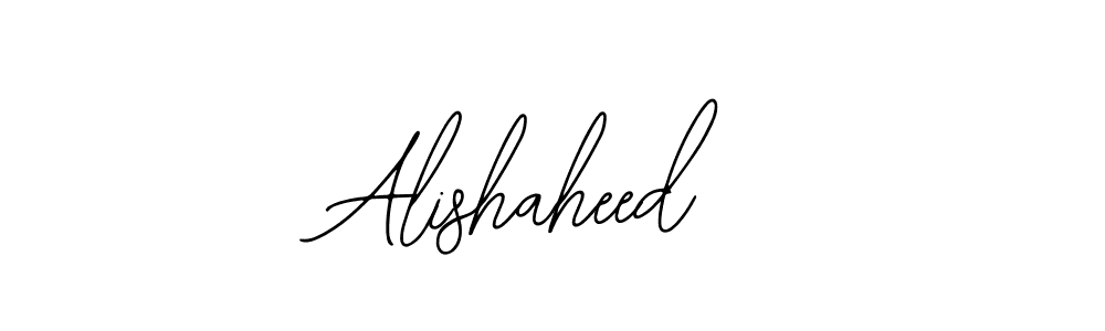How to Draw Alishaheed signature style? Bearetta-2O07w is a latest design signature styles for name Alishaheed. Alishaheed signature style 12 images and pictures png