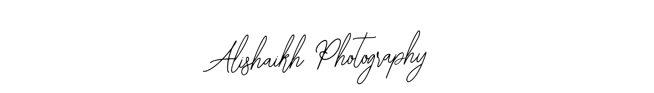 Create a beautiful signature design for name Alishaikh Photography. With this signature (Bearetta-2O07w) fonts, you can make a handwritten signature for free. Alishaikh Photography signature style 12 images and pictures png