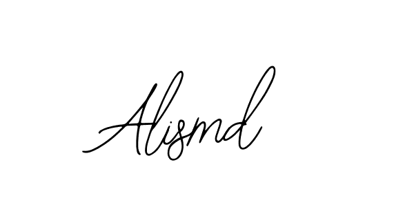 The best way (Bearetta-2O07w) to make a short signature is to pick only two or three words in your name. The name Alismd include a total of six letters. For converting this name. Alismd signature style 12 images and pictures png