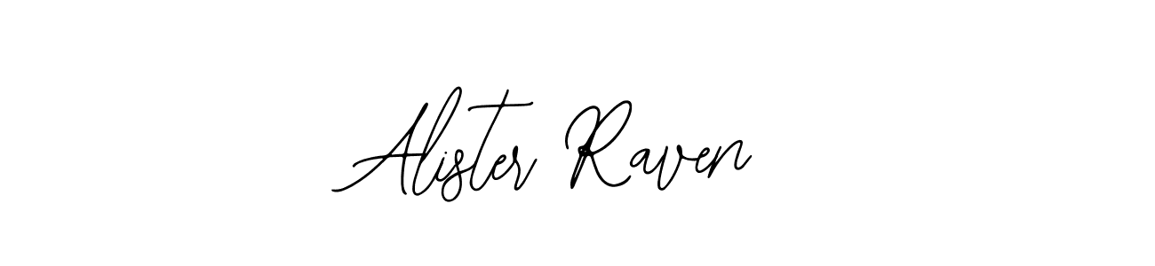 You should practise on your own different ways (Bearetta-2O07w) to write your name (Alister Raven) in signature. don't let someone else do it for you. Alister Raven signature style 12 images and pictures png