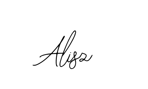 Design your own signature with our free online signature maker. With this signature software, you can create a handwritten (Bearetta-2O07w) signature for name Alisz. Alisz signature style 12 images and pictures png