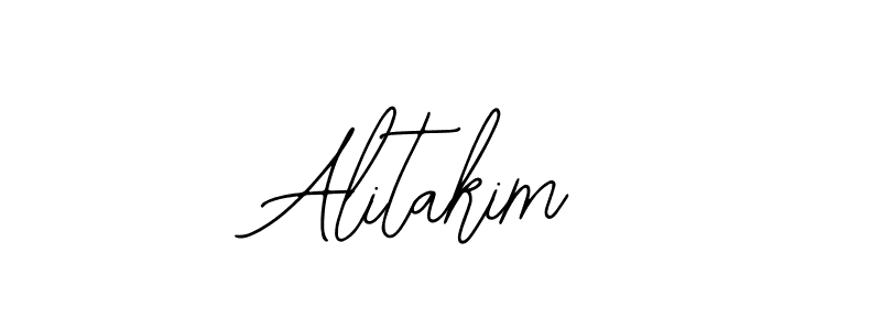 if you are searching for the best signature style for your name Alitakim. so please give up your signature search. here we have designed multiple signature styles  using Bearetta-2O07w. Alitakim signature style 12 images and pictures png