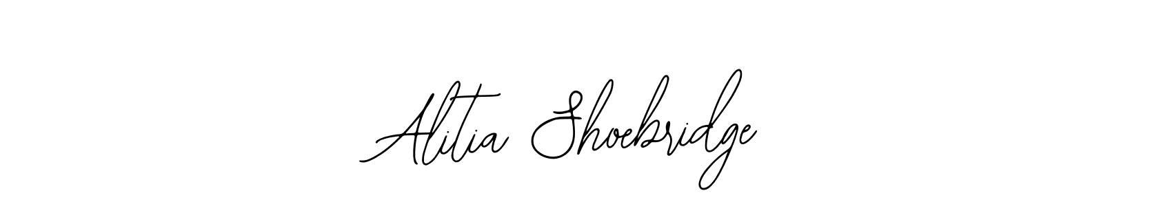 Alitia Shoebridge stylish signature style. Best Handwritten Sign (Bearetta-2O07w) for my name. Handwritten Signature Collection Ideas for my name Alitia Shoebridge. Alitia Shoebridge signature style 12 images and pictures png