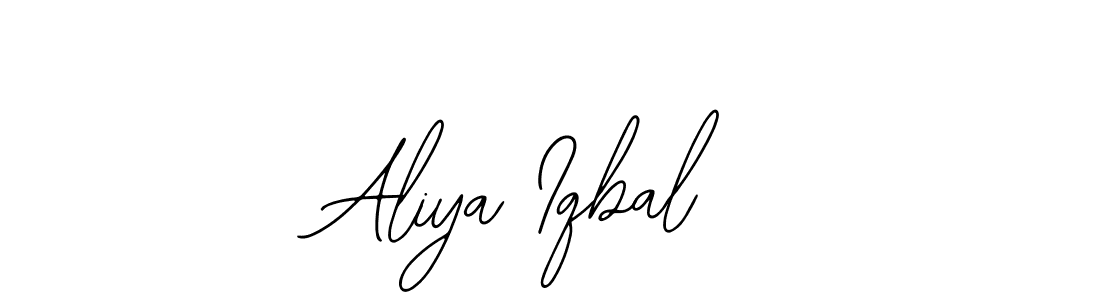 Aliya Iqbal stylish signature style. Best Handwritten Sign (Bearetta-2O07w) for my name. Handwritten Signature Collection Ideas for my name Aliya Iqbal. Aliya Iqbal signature style 12 images and pictures png