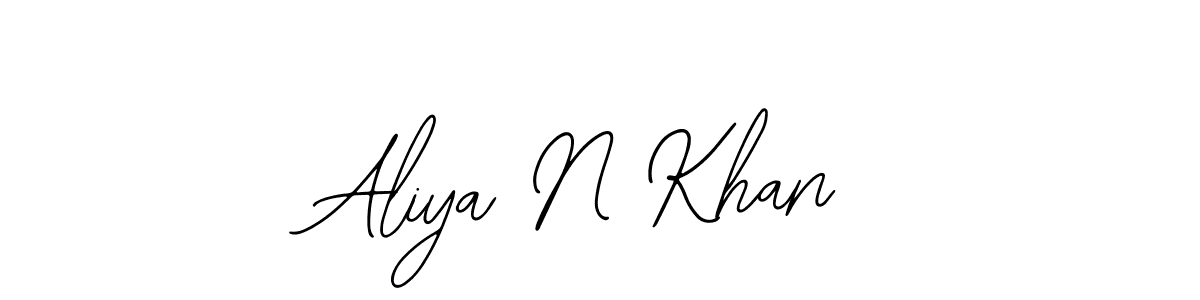 Aliya N Khan stylish signature style. Best Handwritten Sign (Bearetta-2O07w) for my name. Handwritten Signature Collection Ideas for my name Aliya N Khan. Aliya N Khan signature style 12 images and pictures png