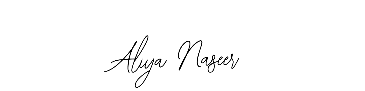 How to make Aliya Naseer signature? Bearetta-2O07w is a professional autograph style. Create handwritten signature for Aliya Naseer name. Aliya Naseer signature style 12 images and pictures png