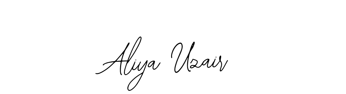 Make a beautiful signature design for name Aliya Uzair. Use this online signature maker to create a handwritten signature for free. Aliya Uzair signature style 12 images and pictures png