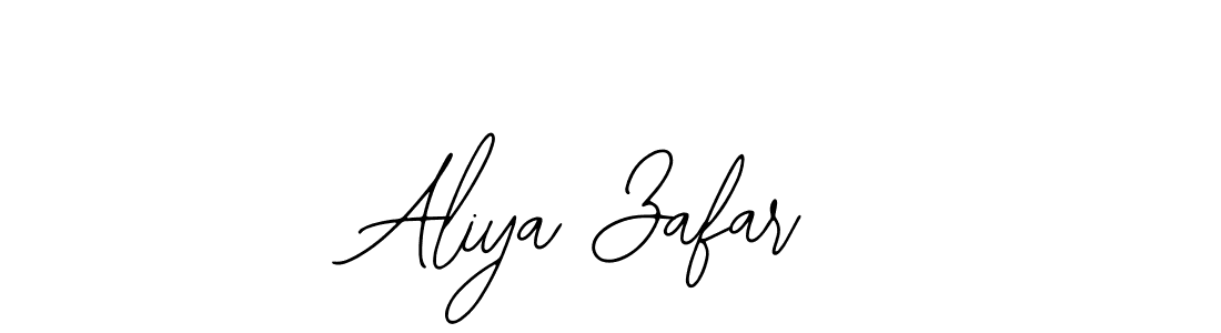 Aliya Zafar stylish signature style. Best Handwritten Sign (Bearetta-2O07w) for my name. Handwritten Signature Collection Ideas for my name Aliya Zafar. Aliya Zafar signature style 12 images and pictures png