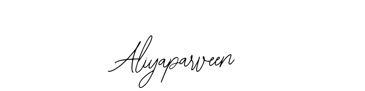 The best way (Bearetta-2O07w) to make a short signature is to pick only two or three words in your name. The name Aliyaparveen include a total of six letters. For converting this name. Aliyaparveen signature style 12 images and pictures png