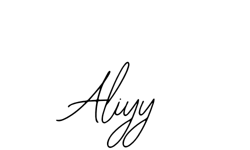 How to make Aliyy name signature. Use Bearetta-2O07w style for creating short signs online. This is the latest handwritten sign. Aliyy signature style 12 images and pictures png