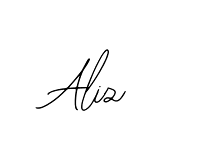 You should practise on your own different ways (Bearetta-2O07w) to write your name (Aliz) in signature. don't let someone else do it for you. Aliz signature style 12 images and pictures png