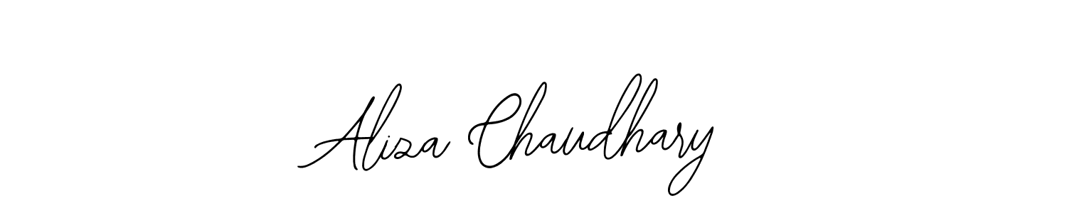 Similarly Bearetta-2O07w is the best handwritten signature design. Signature creator online .You can use it as an online autograph creator for name Aliza Chaudhary. Aliza Chaudhary signature style 12 images and pictures png