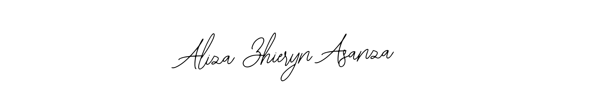 Similarly Bearetta-2O07w is the best handwritten signature design. Signature creator online .You can use it as an online autograph creator for name Aliza Zhieryn Asanza. Aliza Zhieryn Asanza signature style 12 images and pictures png