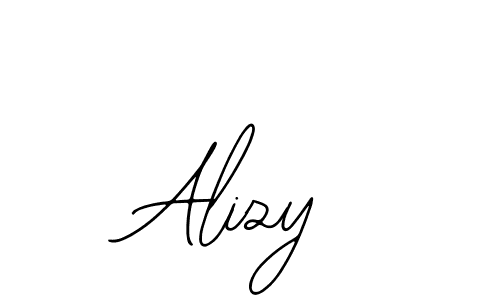 How to make Alizy name signature. Use Bearetta-2O07w style for creating short signs online. This is the latest handwritten sign. Alizy signature style 12 images and pictures png