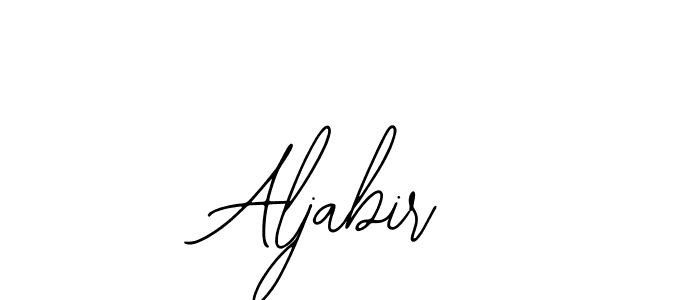 Design your own signature with our free online signature maker. With this signature software, you can create a handwritten (Bearetta-2O07w) signature for name Aljabir. Aljabir signature style 12 images and pictures png