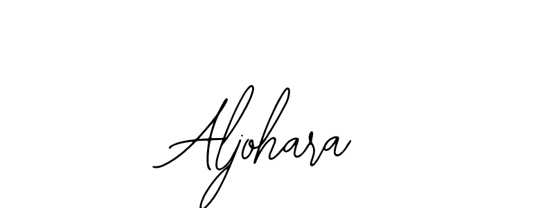 if you are searching for the best signature style for your name Aljohara. so please give up your signature search. here we have designed multiple signature styles  using Bearetta-2O07w. Aljohara signature style 12 images and pictures png