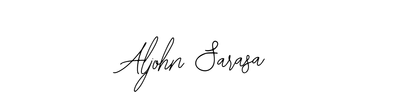 Design your own signature with our free online signature maker. With this signature software, you can create a handwritten (Bearetta-2O07w) signature for name Aljohn Sarasa. Aljohn Sarasa signature style 12 images and pictures png