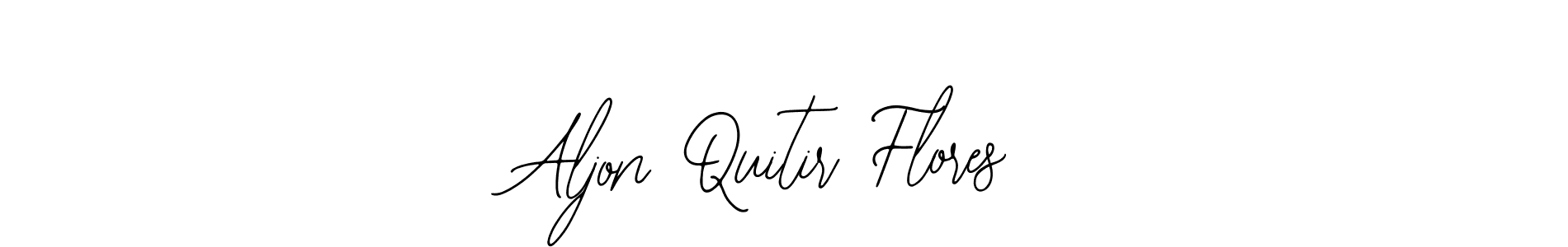 Aljon Quitir Flores stylish signature style. Best Handwritten Sign (Bearetta-2O07w) for my name. Handwritten Signature Collection Ideas for my name Aljon Quitir Flores. Aljon Quitir Flores signature style 12 images and pictures png