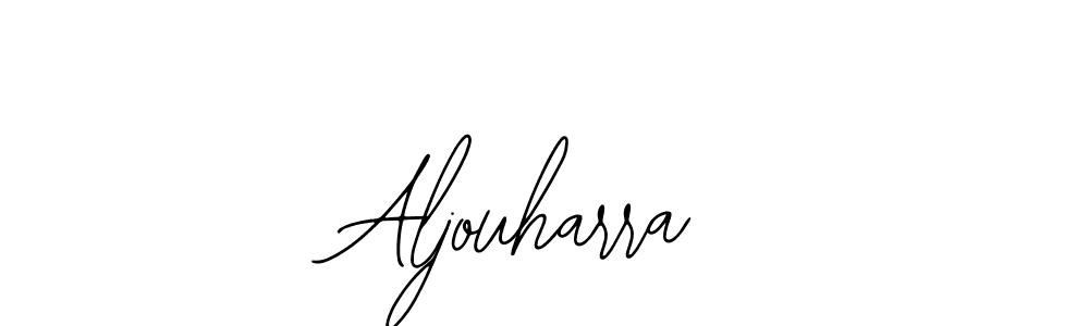 Make a beautiful signature design for name Aljouharra. With this signature (Bearetta-2O07w) style, you can create a handwritten signature for free. Aljouharra signature style 12 images and pictures png