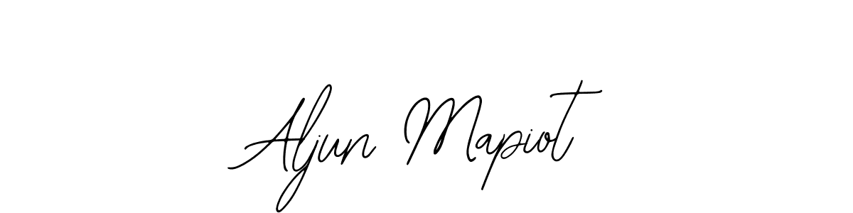Once you've used our free online signature maker to create your best signature Bearetta-2O07w style, it's time to enjoy all of the benefits that Aljun Mapiot name signing documents. Aljun Mapiot signature style 12 images and pictures png