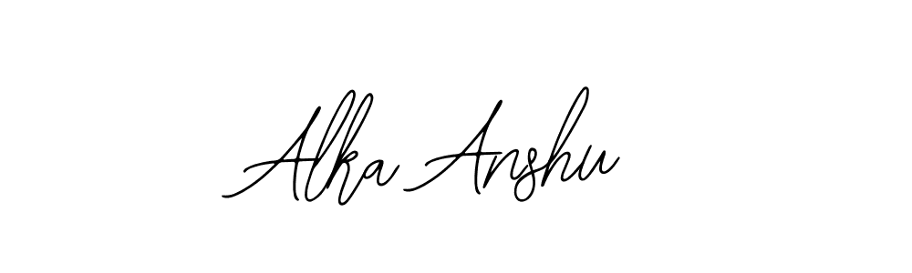 Best and Professional Signature Style for Alka Anshu. Bearetta-2O07w Best Signature Style Collection. Alka Anshu signature style 12 images and pictures png