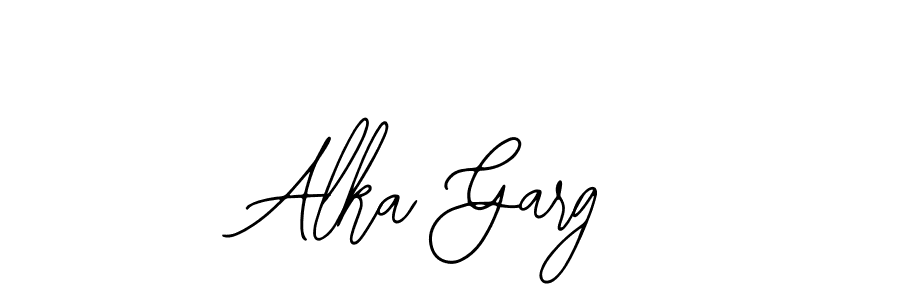 Make a beautiful signature design for name Alka Garg. With this signature (Bearetta-2O07w) style, you can create a handwritten signature for free. Alka Garg signature style 12 images and pictures png