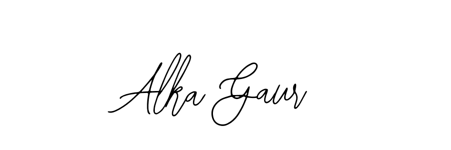 Create a beautiful signature design for name Alka Gaur. With this signature (Bearetta-2O07w) fonts, you can make a handwritten signature for free. Alka Gaur signature style 12 images and pictures png