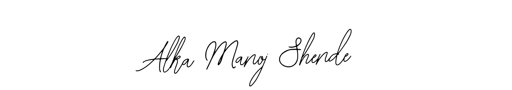 How to make Alka Manoj Shende signature? Bearetta-2O07w is a professional autograph style. Create handwritten signature for Alka Manoj Shende name. Alka Manoj Shende signature style 12 images and pictures png