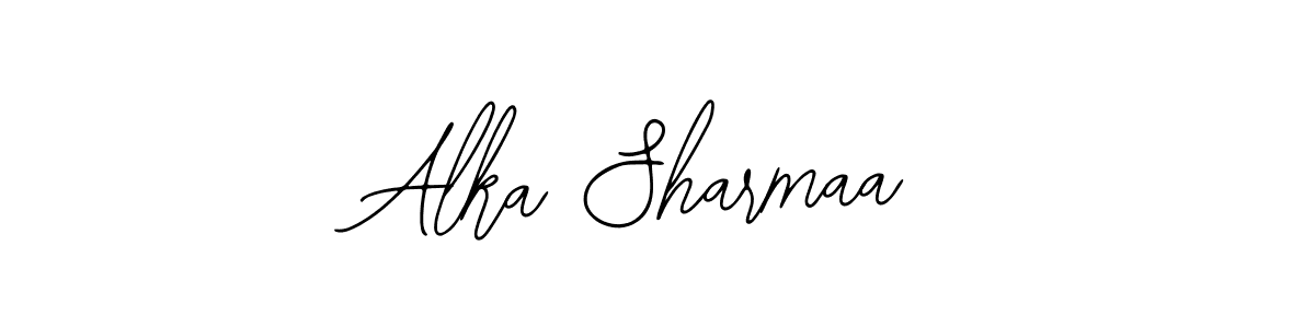if you are searching for the best signature style for your name Alka Sharmaa. so please give up your signature search. here we have designed multiple signature styles  using Bearetta-2O07w. Alka Sharmaa signature style 12 images and pictures png