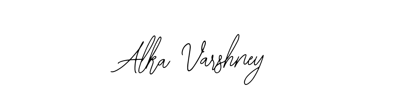 if you are searching for the best signature style for your name Alka Varshney. so please give up your signature search. here we have designed multiple signature styles  using Bearetta-2O07w. Alka Varshney signature style 12 images and pictures png