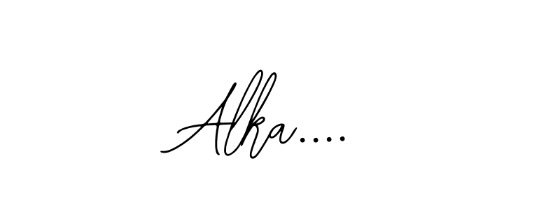 Create a beautiful signature design for name Alka..... With this signature (Bearetta-2O07w) fonts, you can make a handwritten signature for free. Alka.... signature style 12 images and pictures png