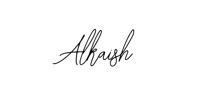 How to make Alkaish signature? Bearetta-2O07w is a professional autograph style. Create handwritten signature for Alkaish name. Alkaish signature style 12 images and pictures png