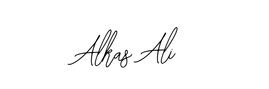 The best way (Bearetta-2O07w) to make a short signature is to pick only two or three words in your name. The name Alkas Ali include a total of six letters. For converting this name. Alkas Ali signature style 12 images and pictures png