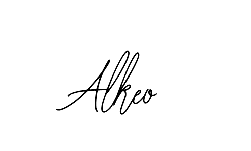 You should practise on your own different ways (Bearetta-2O07w) to write your name (Alkeo) in signature. don't let someone else do it for you. Alkeo signature style 12 images and pictures png